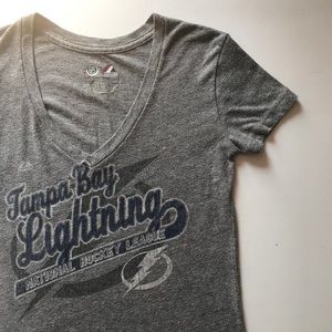 Tampa bay lightning v neck T-shirt